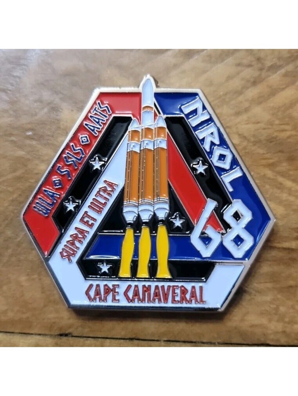 National reconnaissance office (NRO) L-68 LV challenge coin